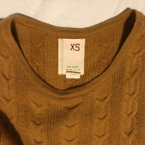 Anthropologie | Cable Knit Sleeveless Dress